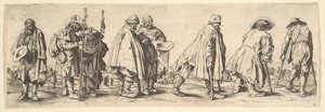 Acht Bettler, 1630