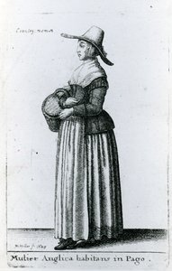 Englische Landfrau