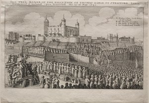 Hinrichtung des Earl of Strafford, 1641