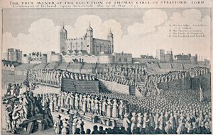 Hinrichtung des Earl of Strafford, ca. 1641, 1903