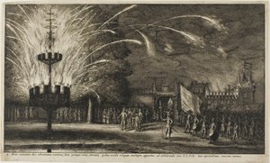Feuerwerk in Hemissem