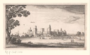 Ansicht von Windsor Castle Landschaften und Stadtansichten (Serientitel) Amoenissimi Aliquot Locorum in Diversis Provincijs Iacetium Prospectus (Serientitel) von Wenceslaus Hollar