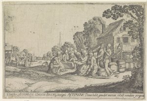 Herbst Die vier Jahreszeiten (Serientitel) von Wenceslaus Hollar