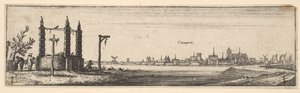 Kampen, 1642-44 von Wenceslaus Hollar