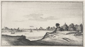 Landschaft mit Blick auf Mülheim