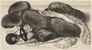 Muffs und Pracht von Wenceslaus Hollar