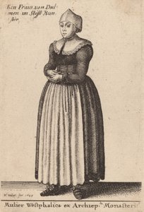 Mulier Westphalica ex Archiep Monasteri, 1643