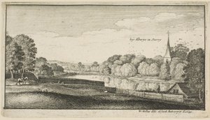 In der Nähe von Albury von Wenceslaus Hollar