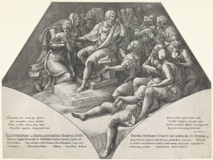 Urteil von Zaleucus von Wenceslaus Hollar