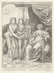 Porträt von Amalia von Solms von Wenceslaus Hollar