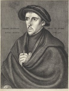 Porträt von Henry Howard, Graf von Surrey von Wenceslaus Hollar