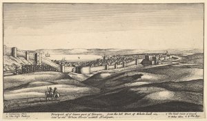 Aussicht auf den unteren Teil von Tanger, ca. 1670