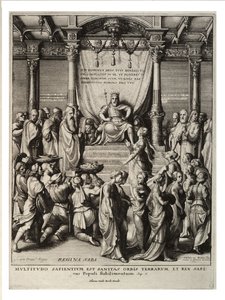 Salomo und die Königin von Saba. Zustand 3