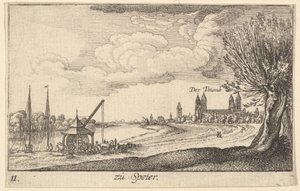 Speyer, 1635 von Wenceslaus Hollar