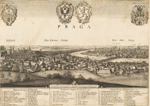 Großes Prospekt von Prag