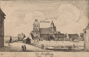 Straßburg, 1635 von Wenceslaus Hollar