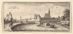 Straßburg, aus "Deutsche Ansichten" von Wenceslaus Hollar