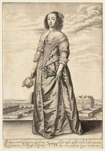 Die vier Jahreszeiten: Frühling von Wenceslaus Hollar
