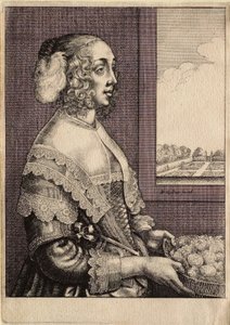 Die vier Jahreszeiten: Frühling von Wenceslaus Hollar