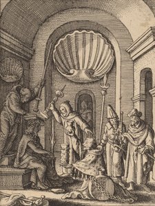 Die Verspottung von Wenceslaus Hollar