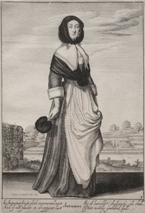 Die Jahreszeiten: Herbst, 1643-1644 von Wenceslaus Hollar
