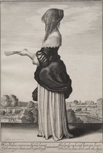 Die Jahreszeiten: Sommer von Wenceslaus Hollar