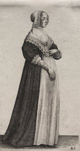 Die verschiedenen Gewohnheiten englischer Frauen, von der Adligen bis zur Landfrau..., 1640