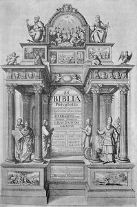 Titelseite der Waltons Polyglot-Bibel