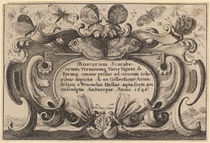 Titelseite von Wenceslaus Hollar