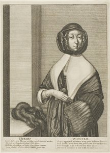 Winter von Wenceslaus Hollar