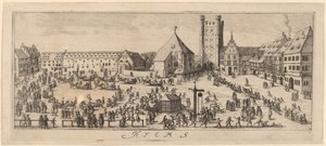 Winter: Der Paradeplatz
