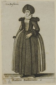 Frau aus Basel von Wenceslaus Hollar