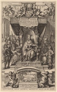 Titelseite zu "Philosophia Universia" von Wenceslaus Hollar after Abraham van Diepenbeeck