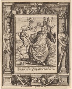 Abt von Wenceslaus Hollar after Hans Holbein the Younger after Abraham van Diepenbeeck