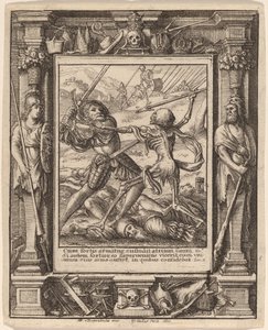 Ritter von Wenceslaus Hollar after Hans Holbein the Younger after Abraham van Diepenbeeck