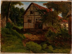 Bauernhaus in Deutschland, Studie von Werner Holmberg