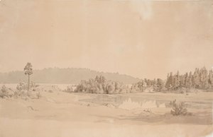Bucht von Näsijärvi von Werner Holmberg