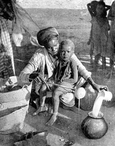 Sammeln von Myrrhe und Weihrauch, Somalia, Afrika, 1936 von Wide World Photos