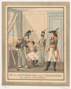 Napoleon wird rasiert