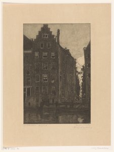 Häuser am Damrak in Amsterdam