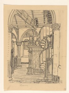 Innenraum der Noorderkerk in Hoorn
