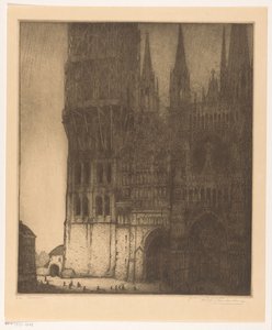 Fassade der Kathedrale Notre-Dame in Rouen