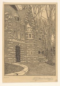 Südportal der Grote oder Sint-Nicolaaskerk in Edam