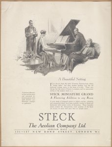 Aeolian Company Pianolas, 1920er Jahre