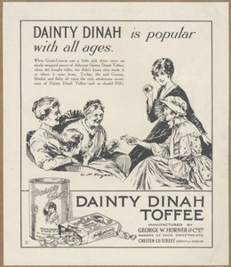 Dainty Dinah Toffee, um 1920