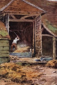 Old Abe, Dreschen