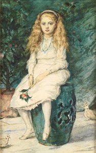 Porträt von Nina Lehmann, neun Jahre alt, nach Millais