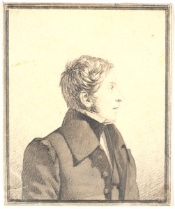 Porträt von Etatsraad Michael Raffenberg von Wilhelm Bendz