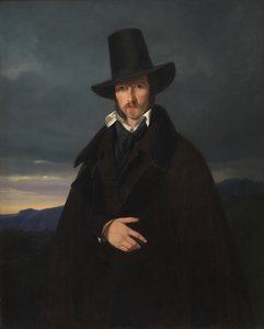 Porträt des deutschen Malers Wilhelm von Kaulbach
