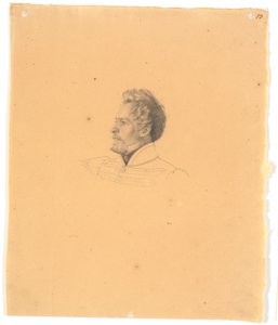 Porträt des Medailleurs Christen Christensen von Wilhelm Bendz